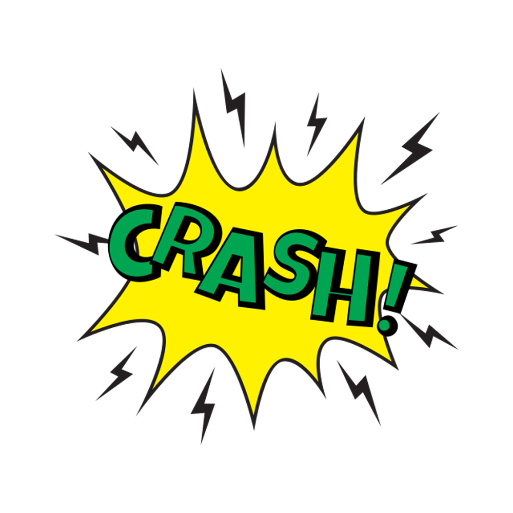 Crash Free Sticker Transparent Gallery