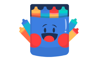 Crayons Sticker PNG