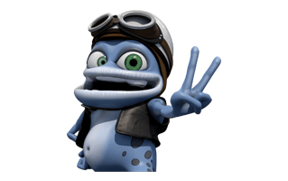 Crazy Frog Sticker PNG