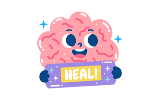 Creative Brain Free Sticker PNG