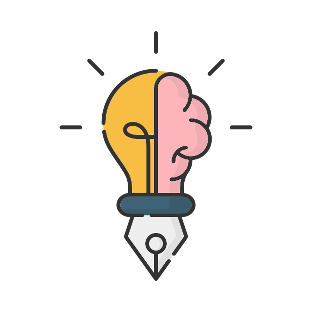 Creative Brain Sticker Transparent Clipart