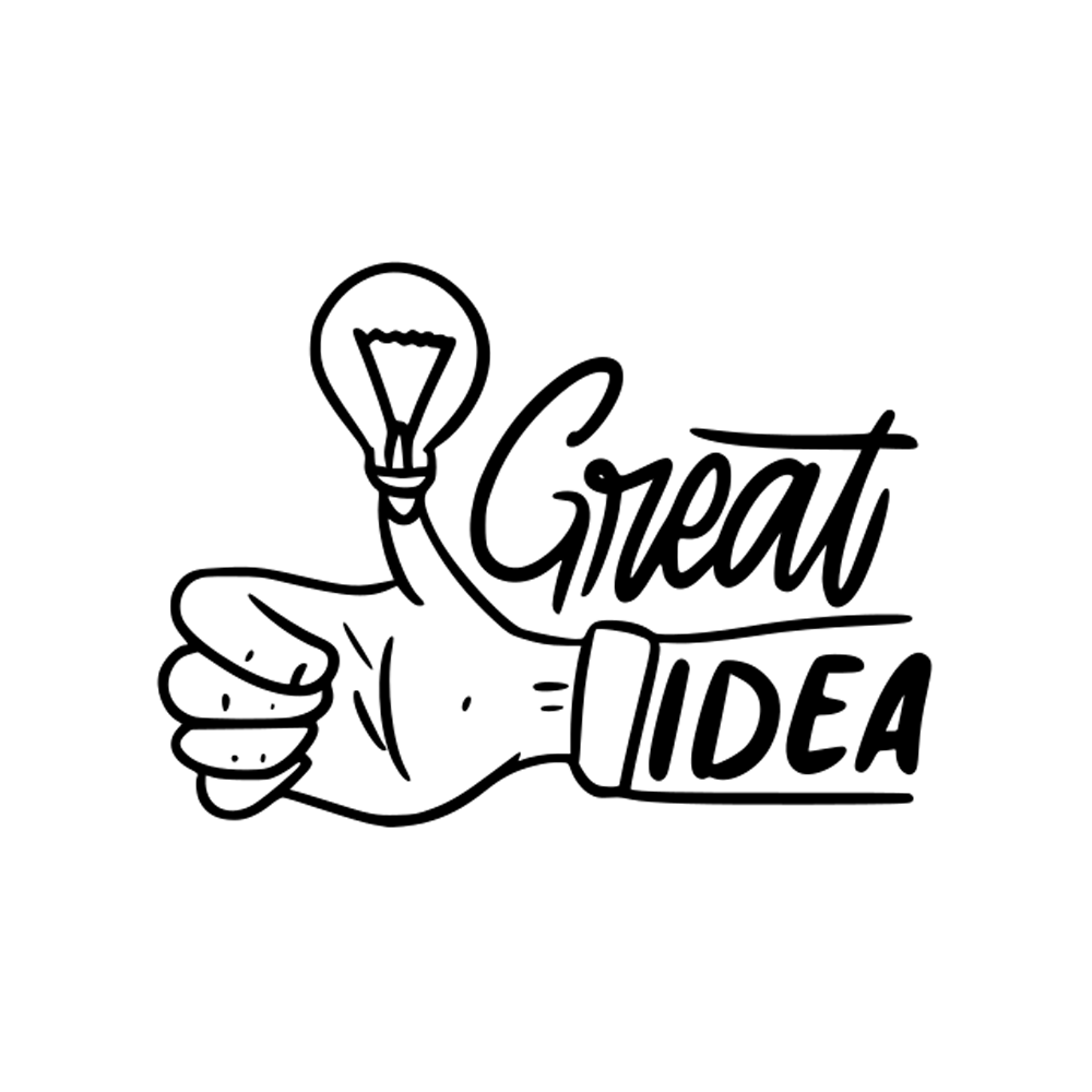 Creative Idea Sticker Transparent Photo