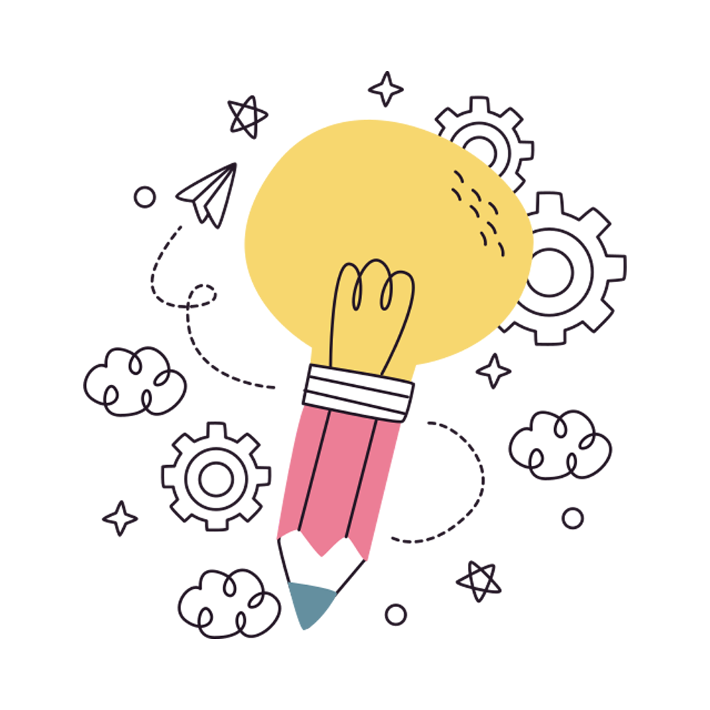 Creative Idea Sticker Transparent Clipart