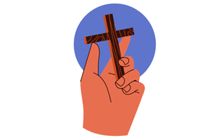 Cross Free Sticker PNG