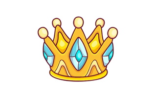 Crown Sticker PNG