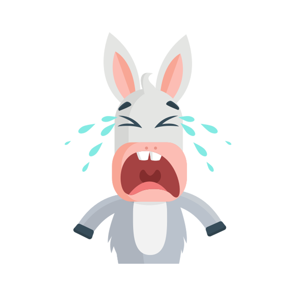 Crying Free Sticker Transparent Photo