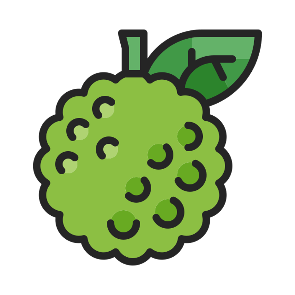 Custard Apple Free Sticker Transparent Gallery