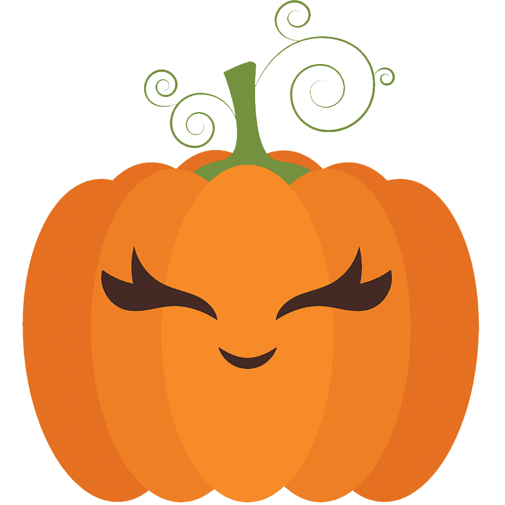 Cute Halloween Pumpkin  Transparent Image
