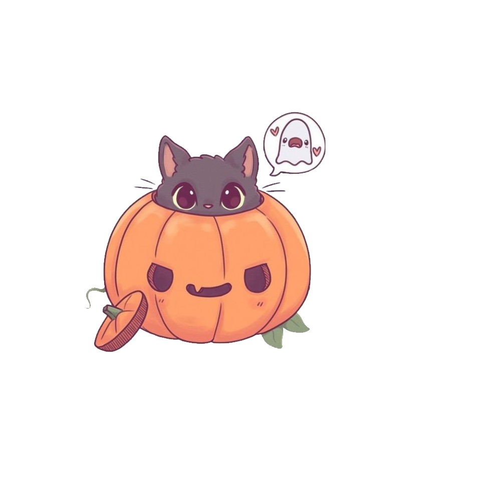 Cute Kawaii Halloween Transparent Picture