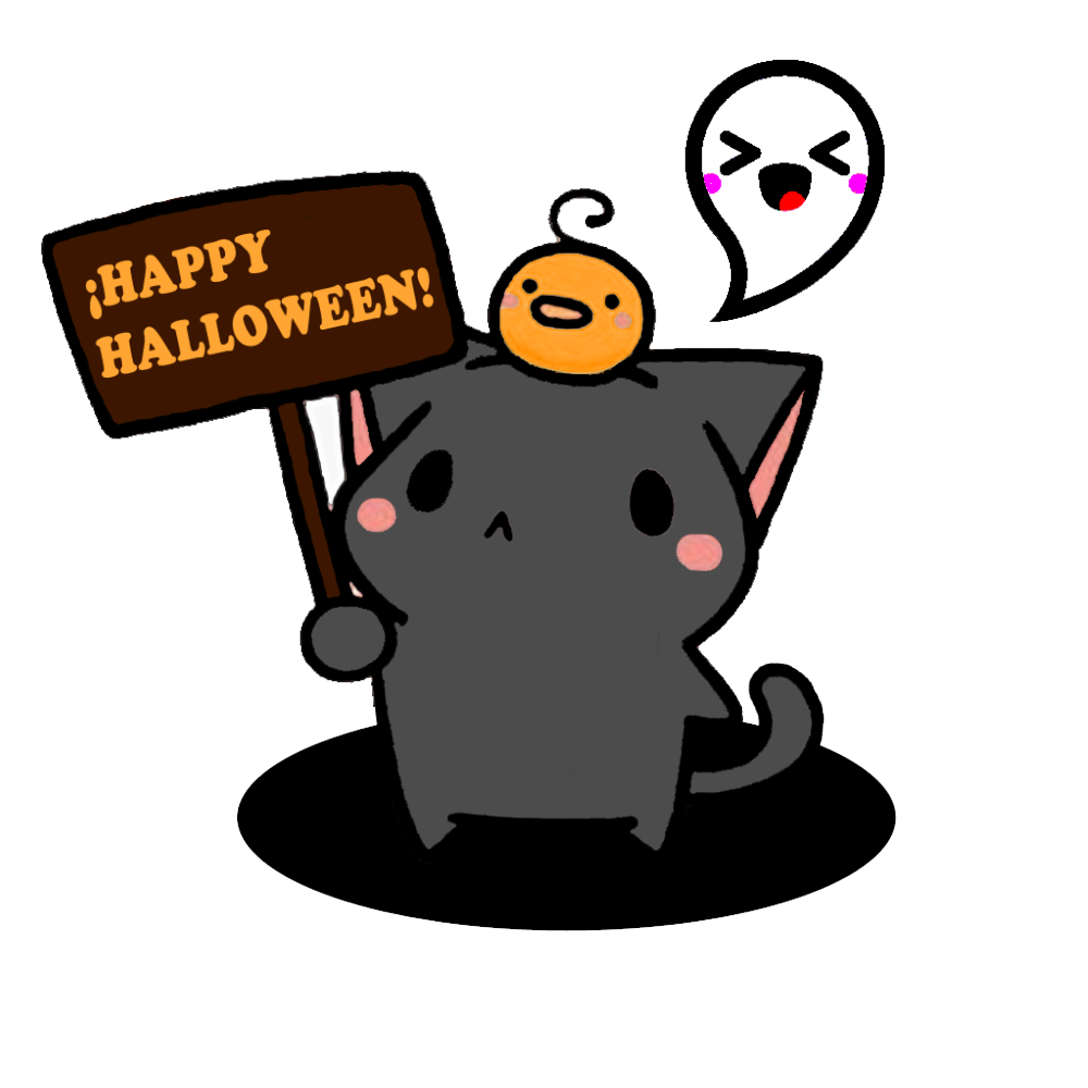 Cute Kawaii Halloween Transparent Clipart