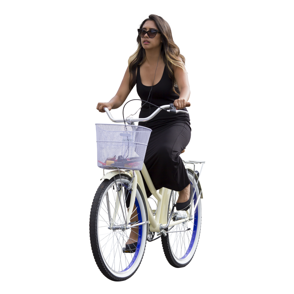 Cycling Transparent Picture
