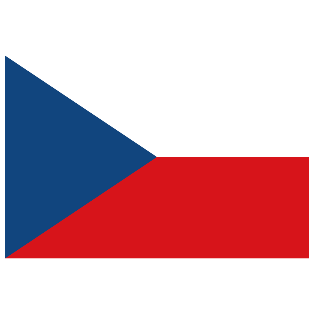 Czech Republic FlagTransparent Clipart