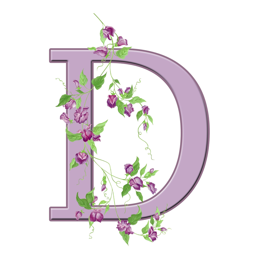 D Alphabet Transparent Picture