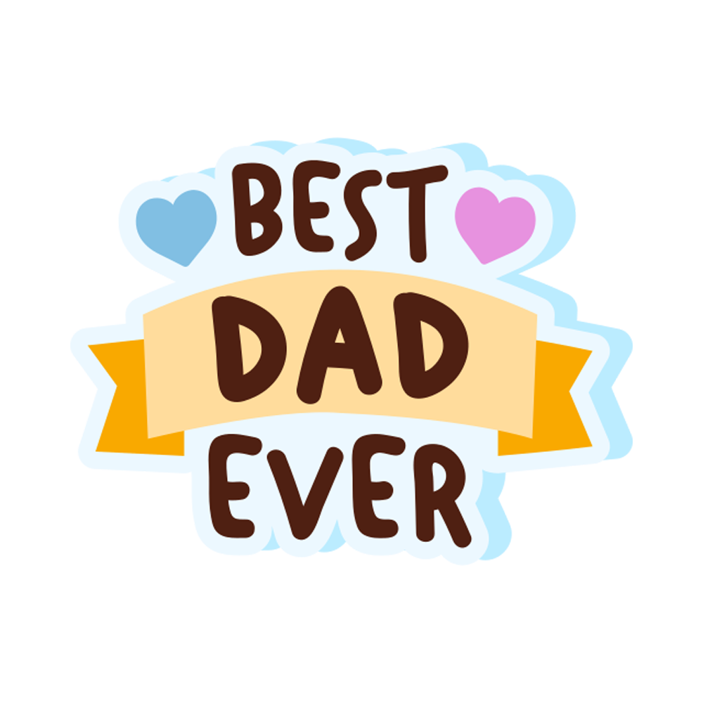 Dad Free Sticker Transparent Image