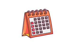 Date Sticker PNG