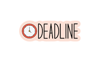 Deadline Sticker PNG