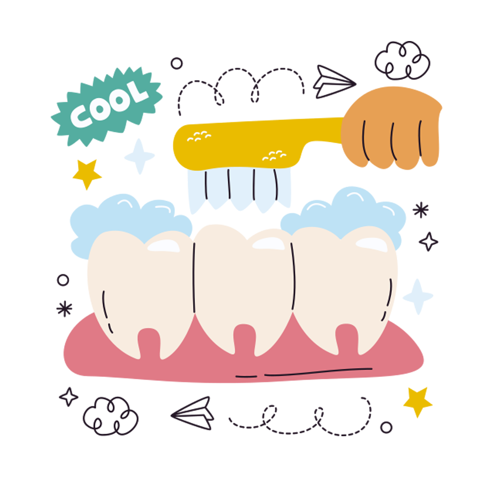 Dental Care Sticker Transparent Photo