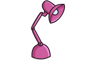 Desk Lamp Free Sticker PNG