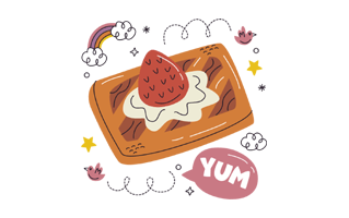 Dessert Free Sticker PNG