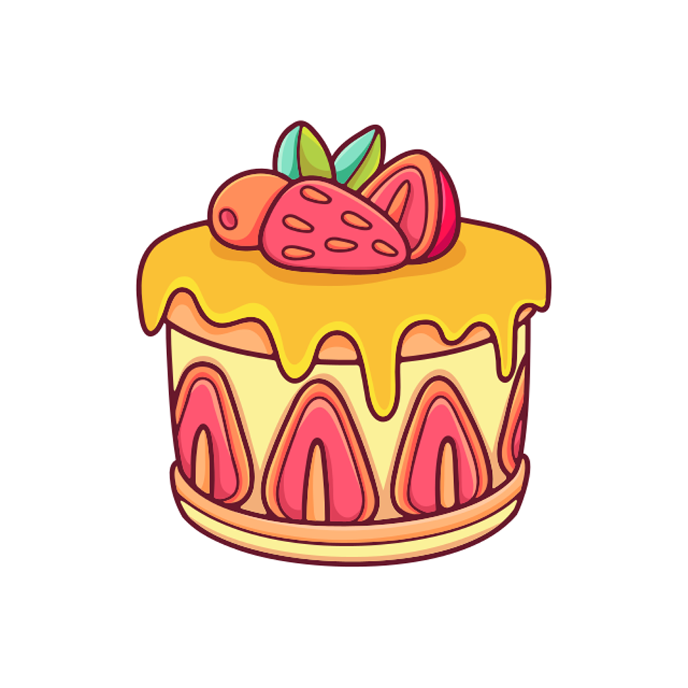 Dessert Sticker Transparent Image