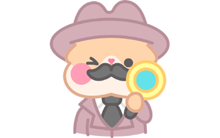 Detective Sticker PNG