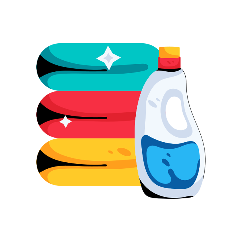 Detergent Free Sticker Transparent Picture