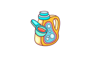 Detergent Free Sticker PNG