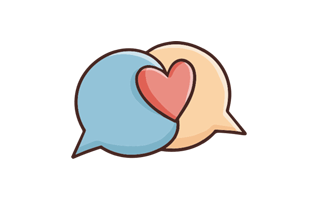 Dialogue Balloon Sticker PNG