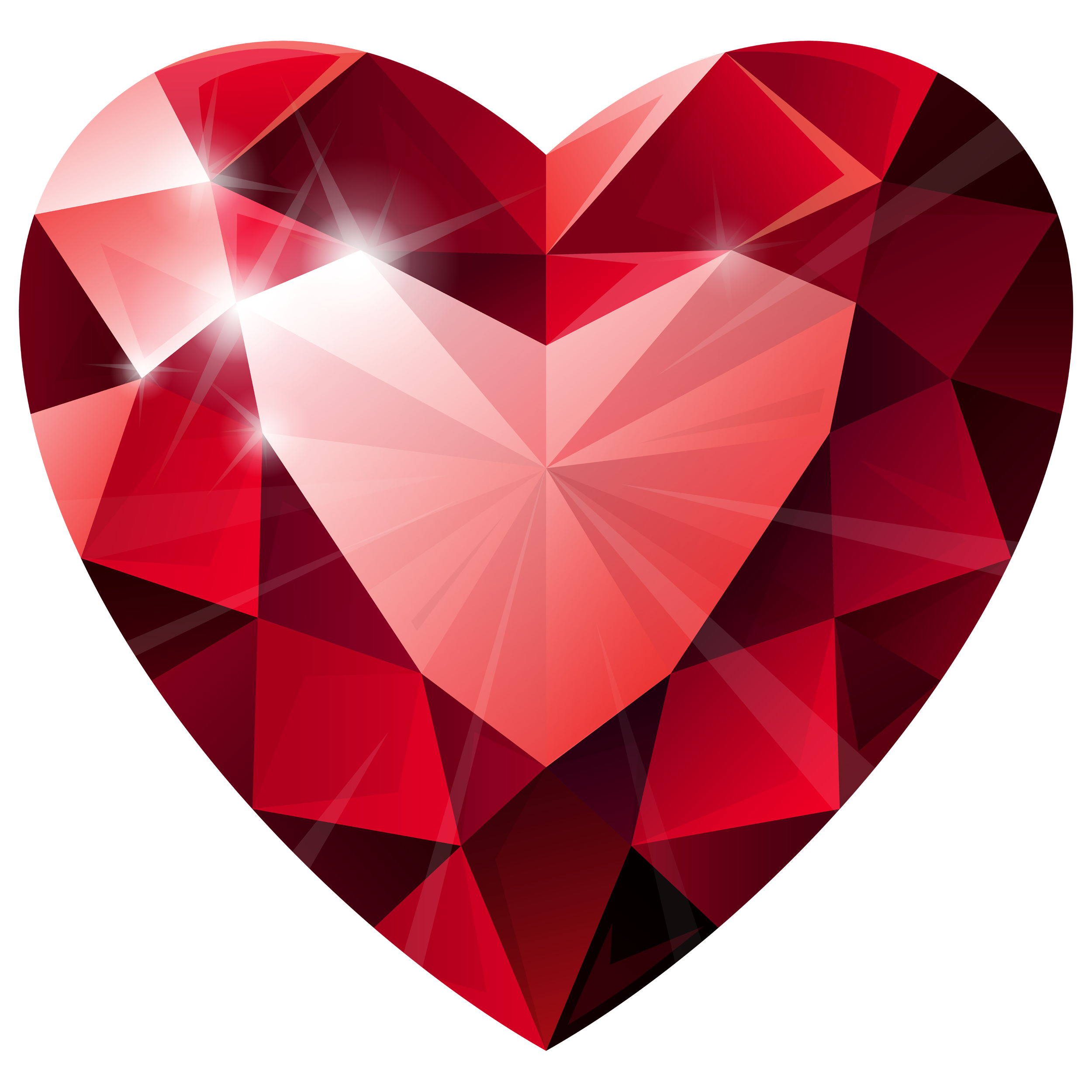 Diamond Heart Transparent Image