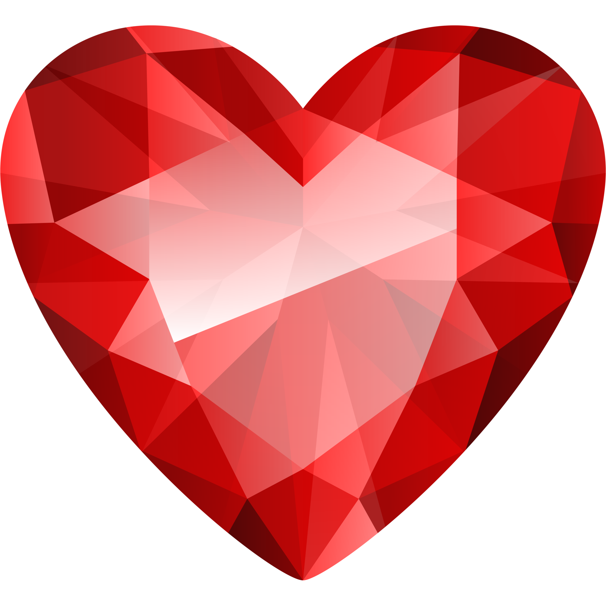 Diamond Heart Transparent Photo