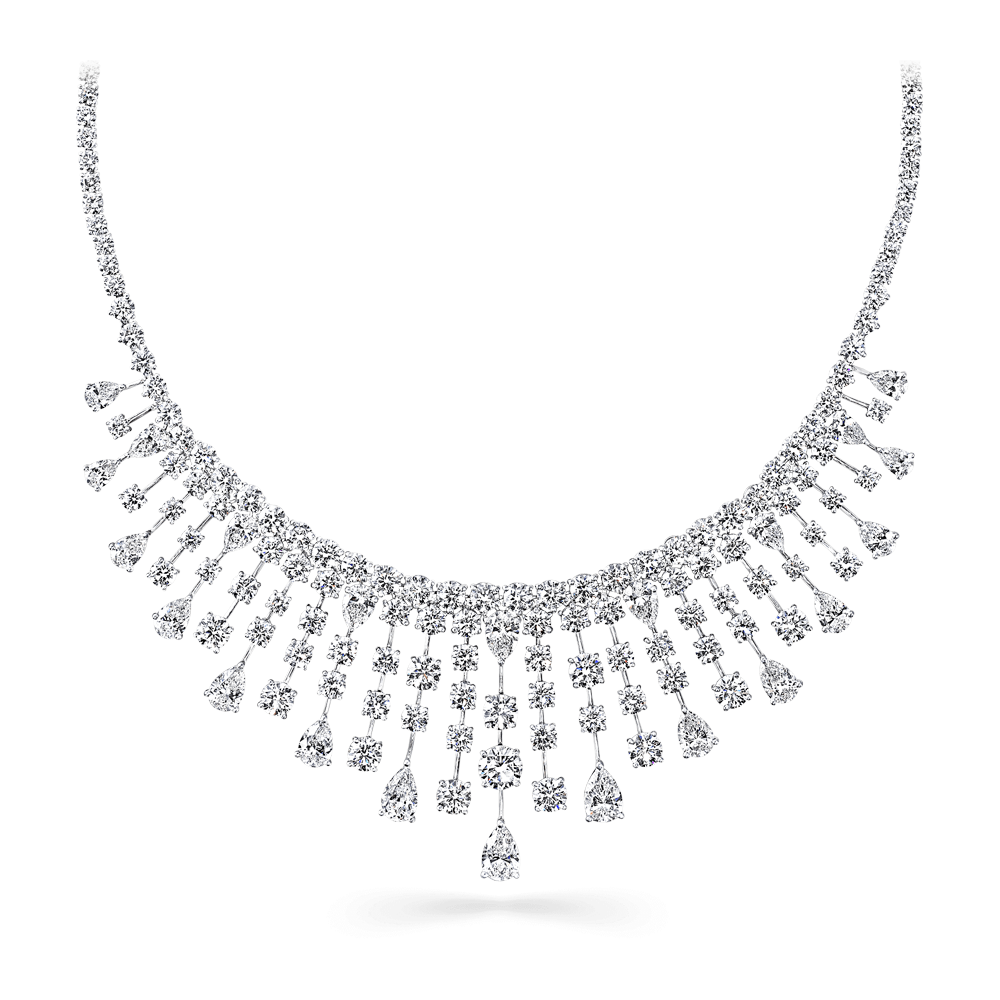 Diamond Necklace Transparent Photo