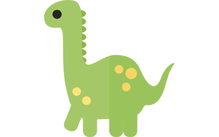 Diplodocus Sticker PNG