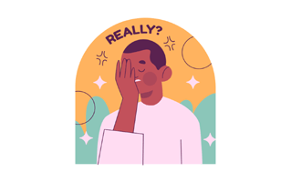 Disappointed Free Sticker PNG