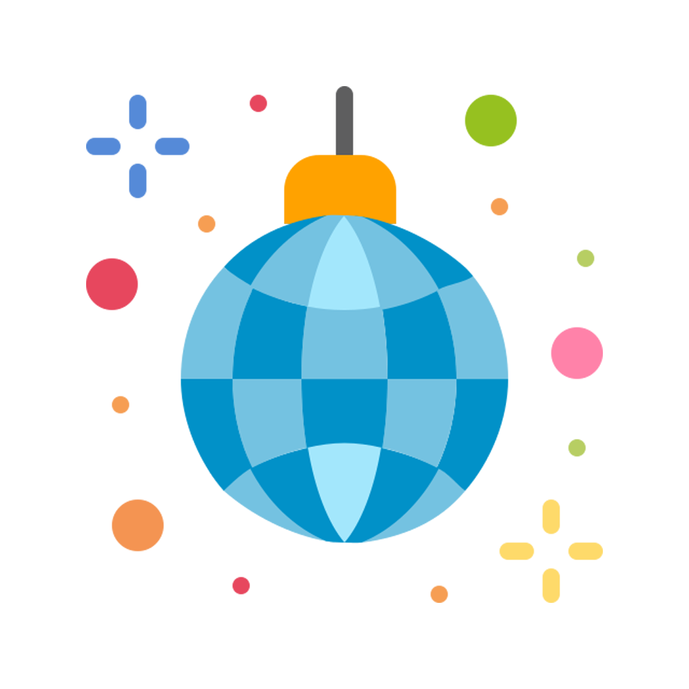 Disco Light Free Sticker Transparent Gallery