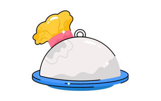 Dish Free Sticker PNG
