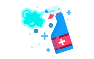 Disinfectant Sticker PNG