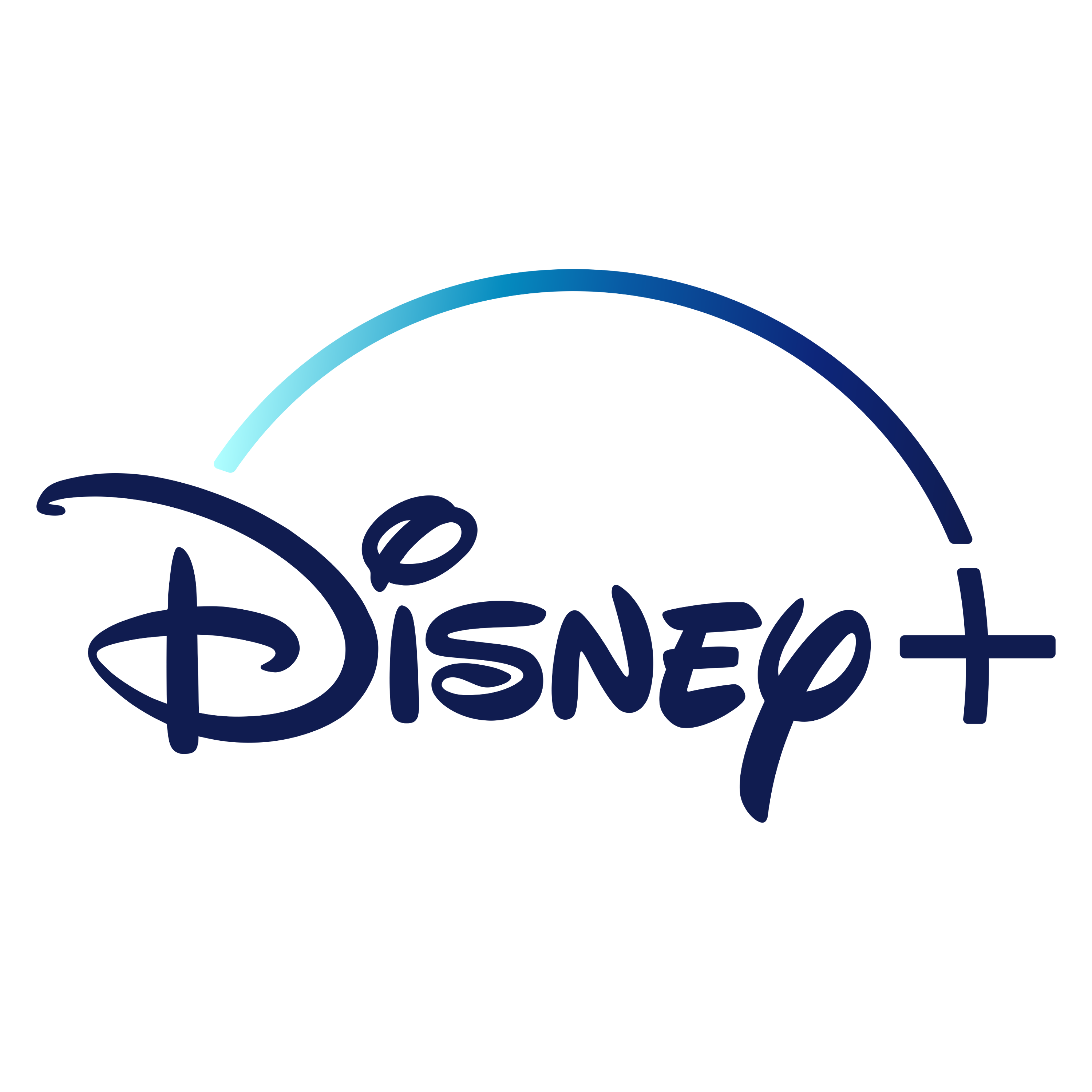 Disney Plus Logo Transparent Clipart