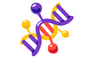 DNA Free Sticker PNG