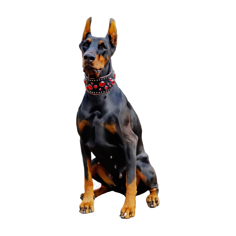 Dobermann Transparent Picture