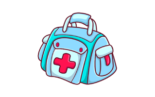 Doctor Bag Sticker PNG