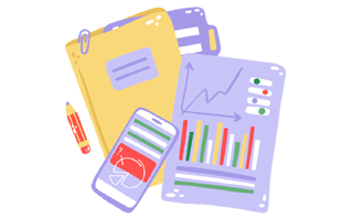 Documents Sticker PNG