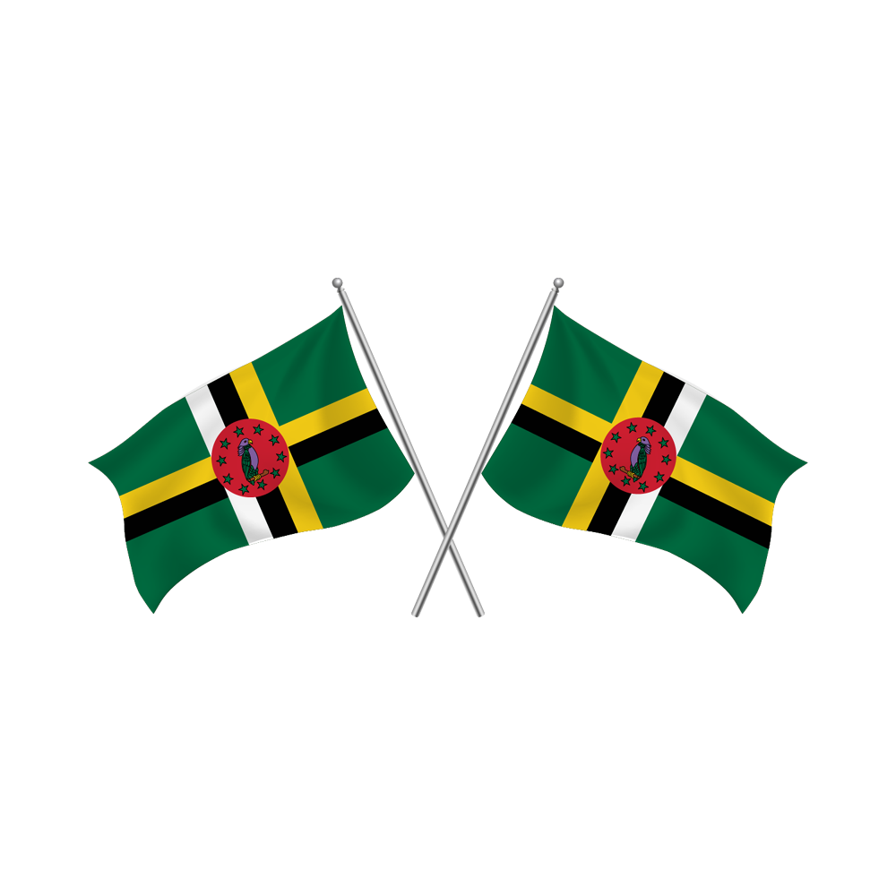 Dominica Flag Transparent Image