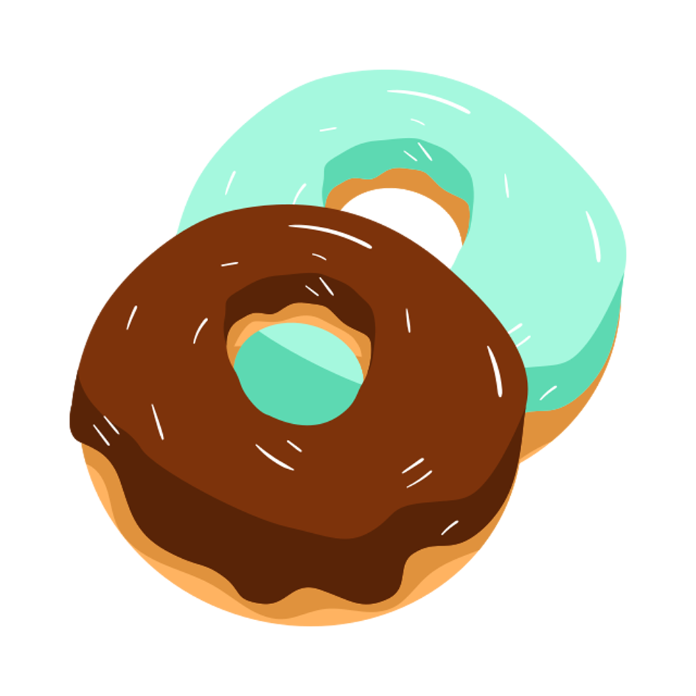 Donuts Free Sticker Transparent Photo