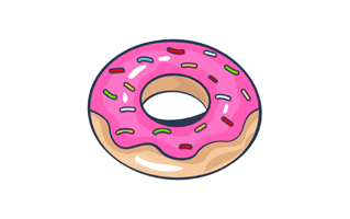 Donuts Free Sticker PNG