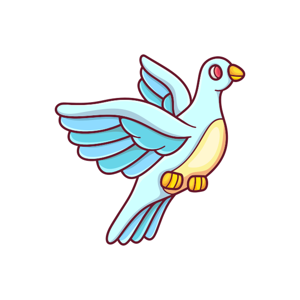 Dove Sticker Transparent Image