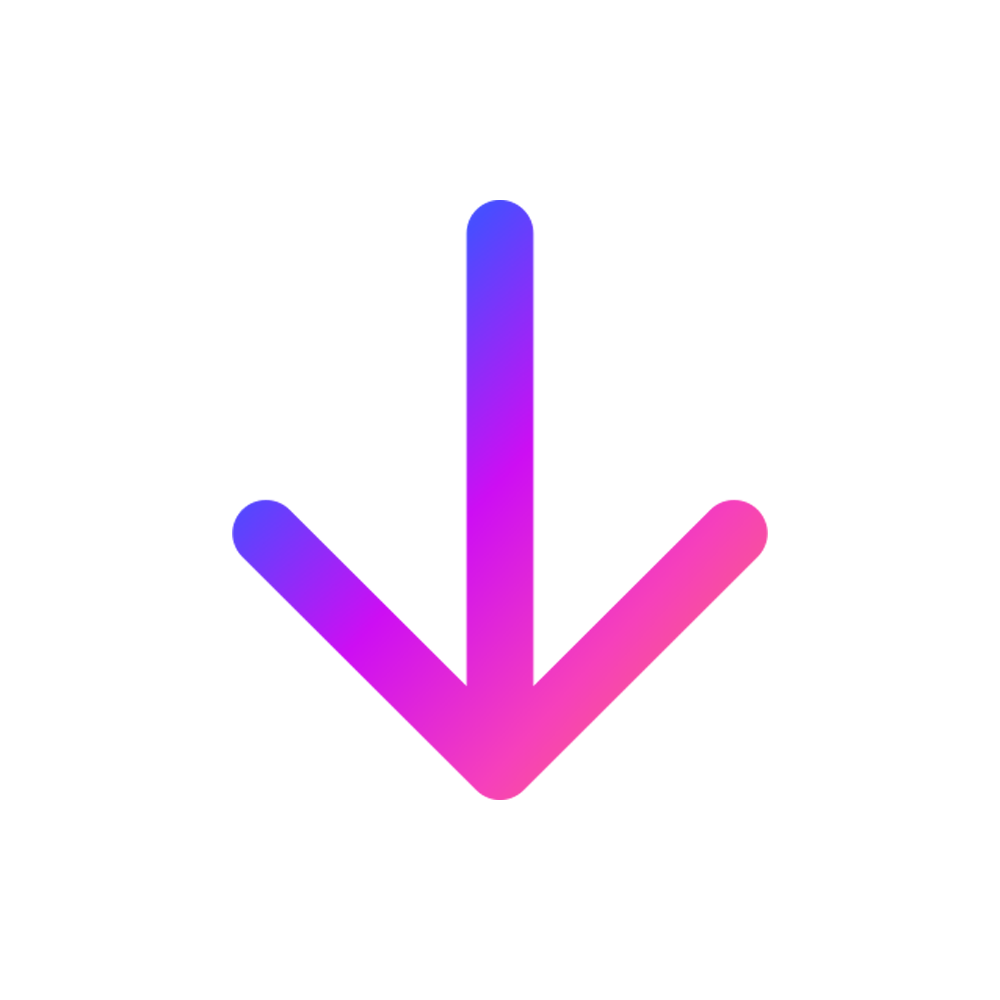 Down Arrow Sticker Transparent Picture