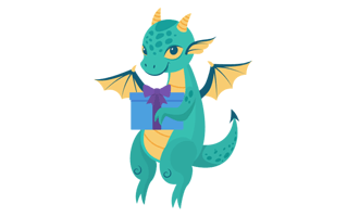 Dragon Free Sticker PNG