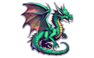 Dragon Sticker PNG