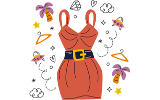 Dress Sticker PNG