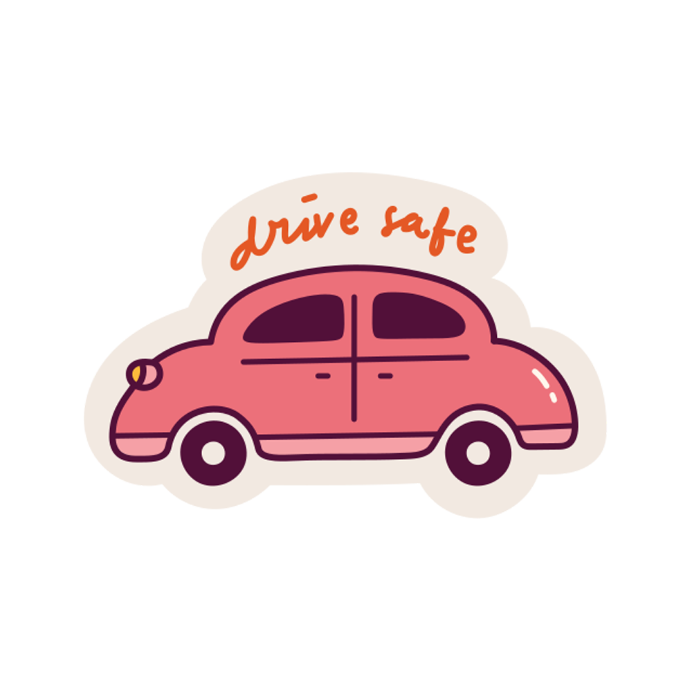 Drive In Sticker Transparent Photo